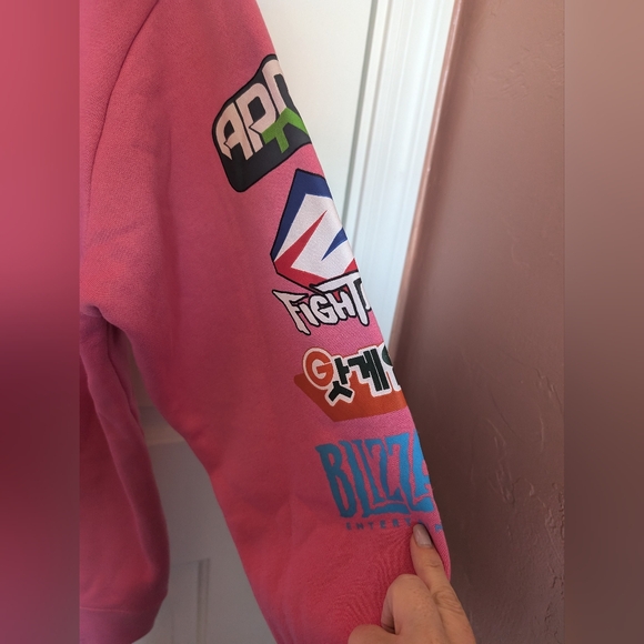 NWOTS J!nx Clothing Overwatch DEVA Zip Up Sweater Unisex M - Picture 4 of 5